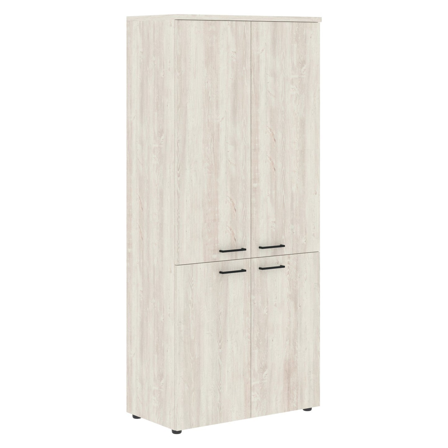 FULL HEIGHT CABINET, MADE IN E1 LAMINATE CHIPBOARD, WITH WOODEN SWING DOORS by Treejar | Souqify