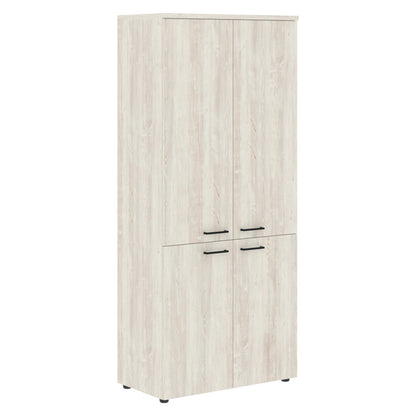 FULL HEIGHT CABINET, MADE IN E1 LAMINATE CHIPBOARD, WITH WOODEN SWING DOORS by Treejar | Souqify