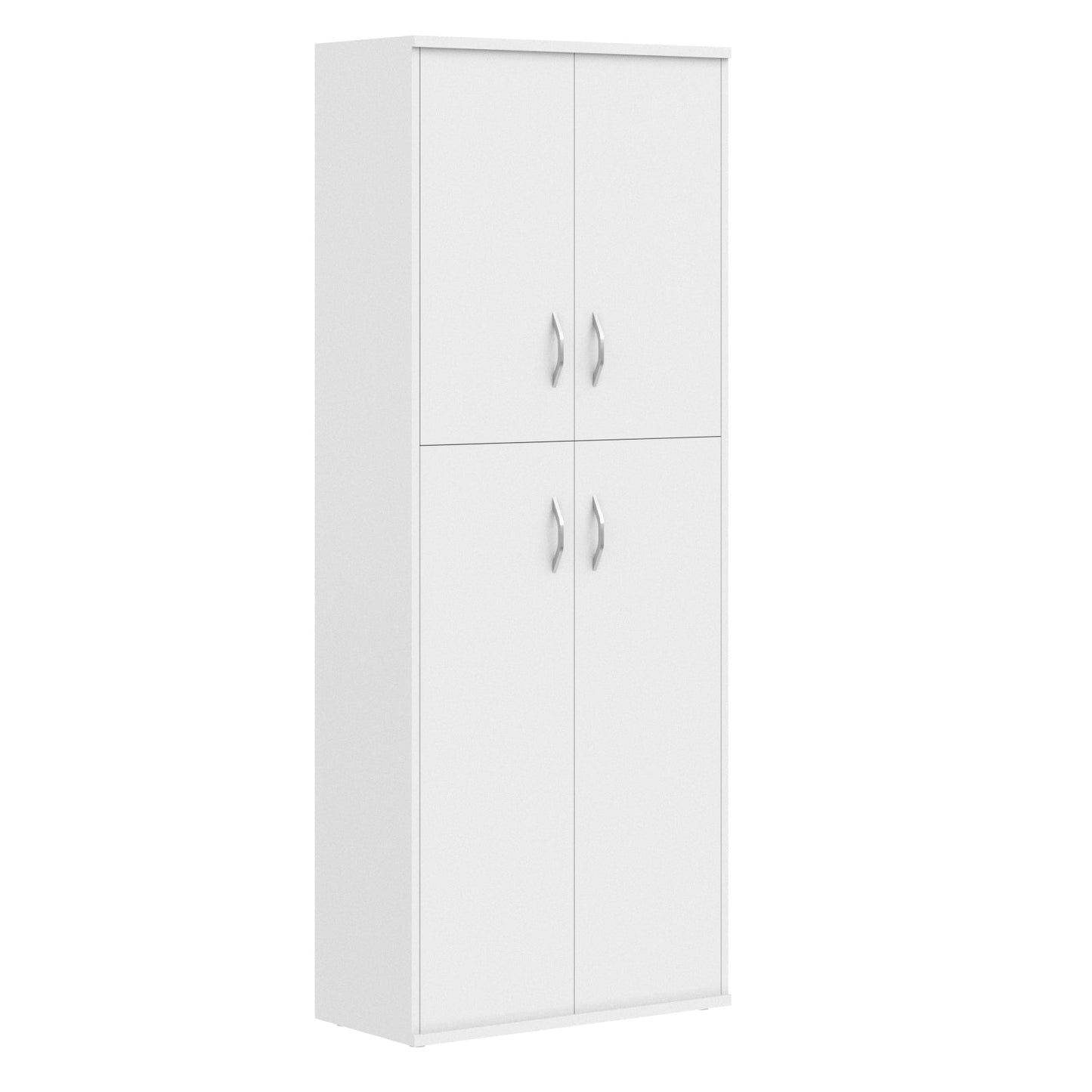 FULL HEIGHT CABINET, MADE IN E1 LAMINATE CHIPBOARD, WITH WOODEN SWING DOORS by Treejar | Souqify