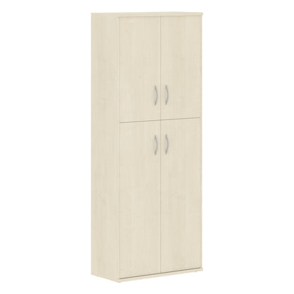 FULL HEIGHT CABINET, MADE IN E1 LAMINATE CHIPBOARD, WITH WOODEN SWING DOORS by Treejar | Souqify
