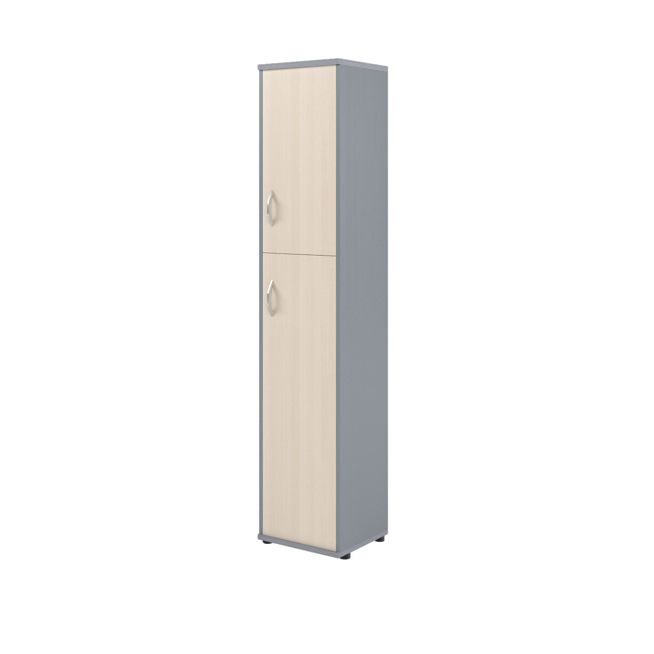 FULL HEIGHT CABINET, MADE IN E1 LAMINATE CHIPBOARD, WITH WOODEN SWING DOORS by Treejar | Souqify