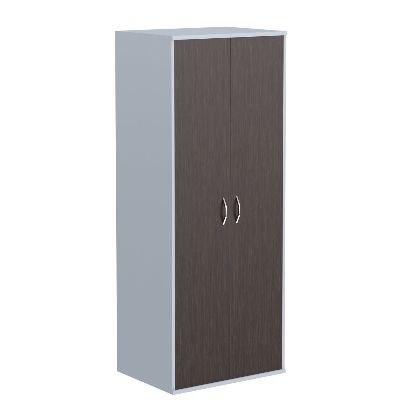 FULL HEIGHT CABINET, MADE IN E1 LAMINATE CHIPBOARD, WITH WOODEN SWING DOORS by Treejar | Souqify