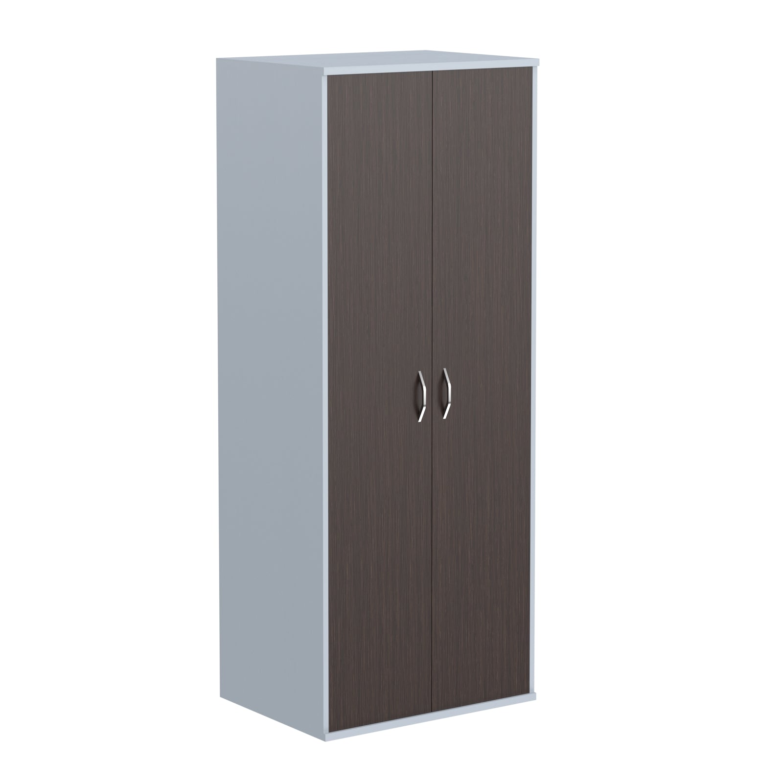 FULL HEIGHT CABINET, MADE IN E1 LAMINATE CHIPBOARD, WITH WOODEN SWING DOORS by Treejar | Souqify