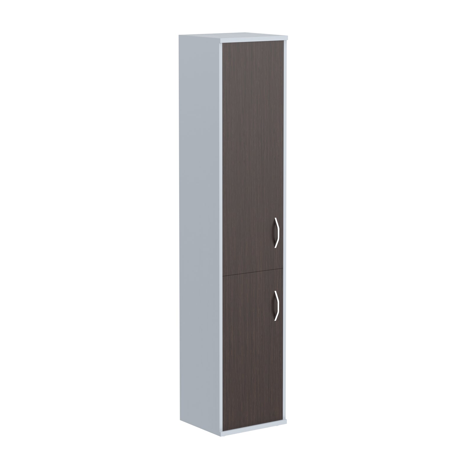FULL HEIGHT CABINET, MADE IN E1 LAMINATE CHIPBOARD, WITH WOODEN SWING DOORS by Treejar | Souqify