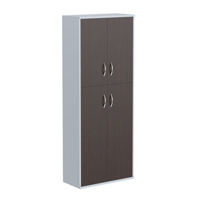 FULL HEIGHT CABINET, MADE IN E1 LAMINATE CHIPBOARD, WITH WOODEN SWING DOORS by Treejar | Souqify