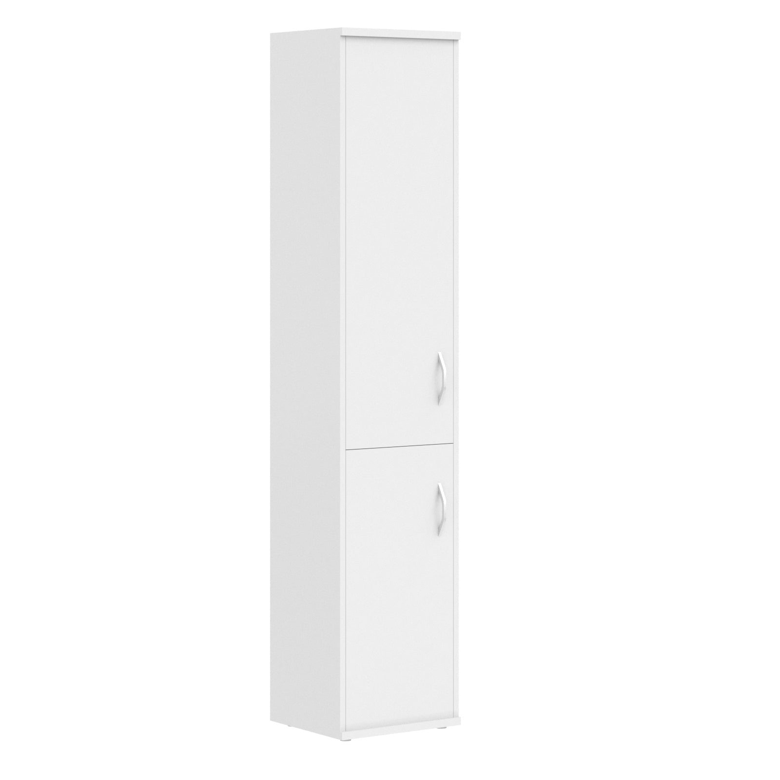 FULL HEIGHT CABINET, MADE IN E1 LAMINATE CHIPBOARD, WITH WOODEN SWING DOORS by Treejar | Souqify