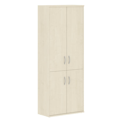 FULL HEIGHT CABINET, MADE IN E1 LAMINATE CHIPBOARD, WITH WOODEN SWING DOORS by Treejar | Souqify