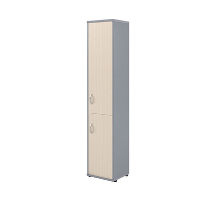 FULL HEIGHT CABINET, MADE IN E1 LAMINATE CHIPBOARD, WITH WOODEN SWING DOORS by Treejar | Souqify