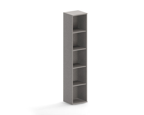 FULL HEIGHT CABINET WITH OPEN SHELVES, MADE IN E1 LAMINATE CHIPBOARD by Treejar | Souqify