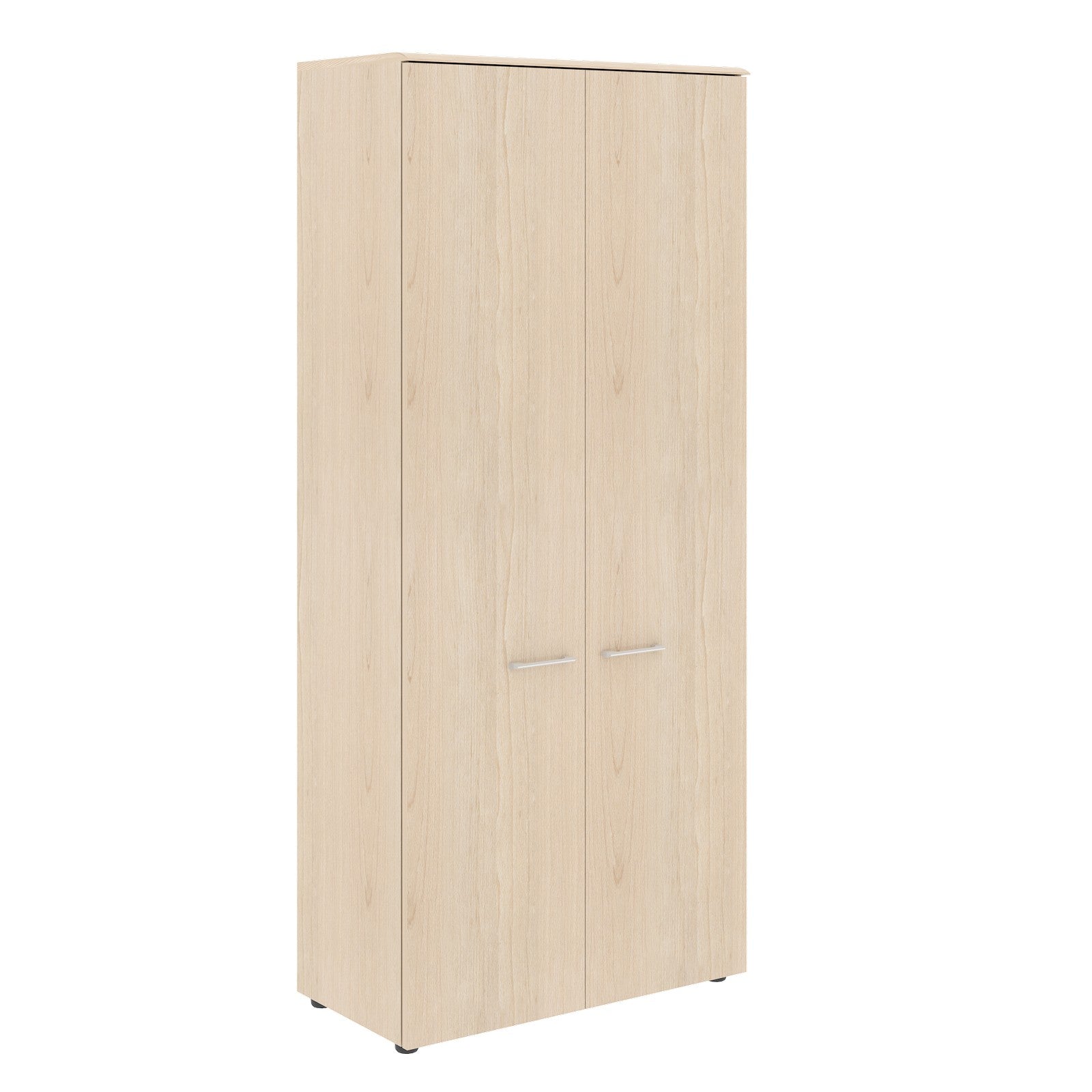 FULL HEIGHT WARDROBE MADE IN E1 LAMINATE CHIPBOARD WITH WOODEN SWING DOORS by Treejar | Souqify