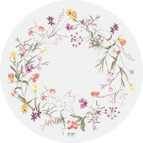 Flower Garden Circle rubber mat