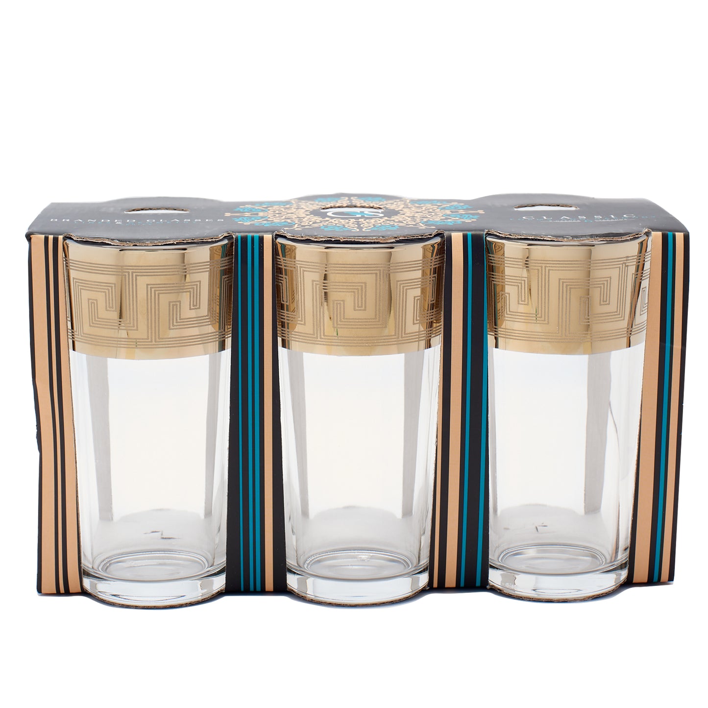 Set of 6 glasses, 230 ml "Greece"