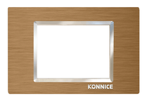 Gold Aluminum Electric Wall Cover by Konnice | Souqify