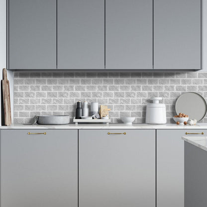 Grey Marble Vinyl Tile T80004 by Vivid Tiles | Souqify