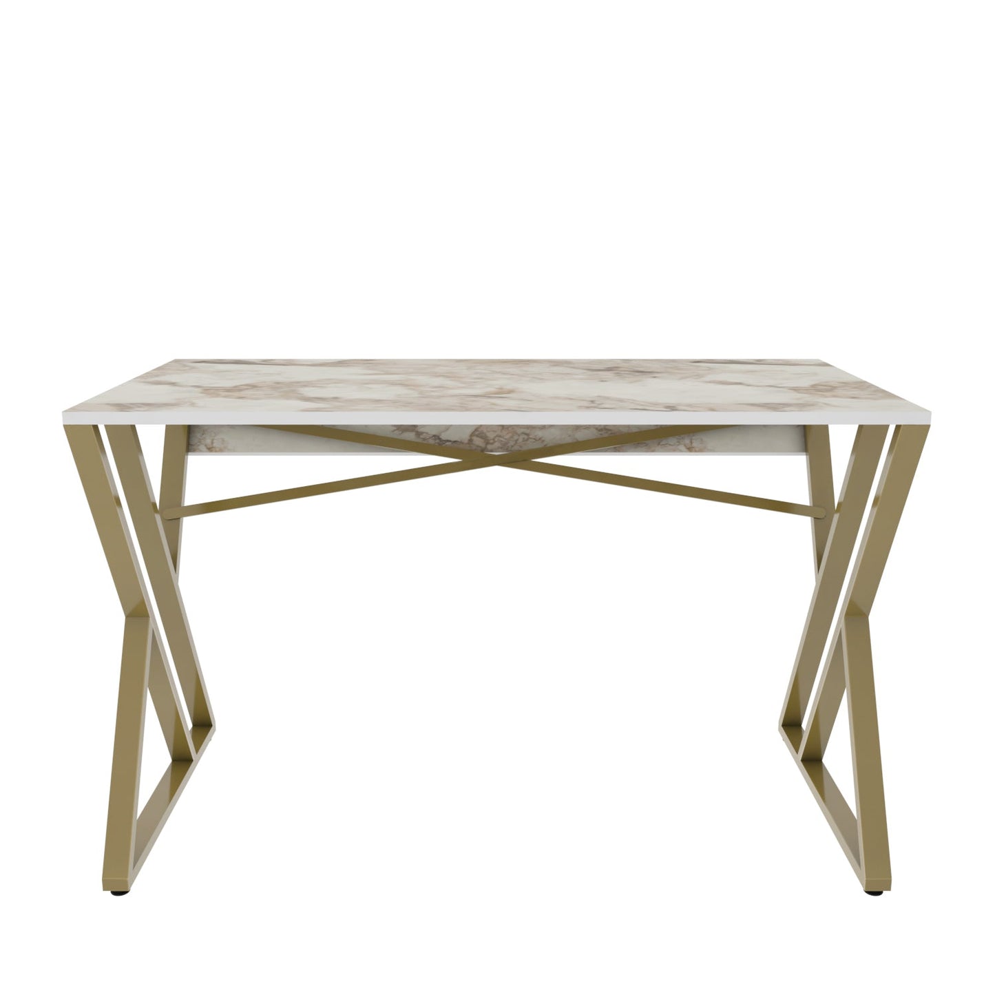 Gyza Computer Desk Ephesus Gold by DECOROTIKA | Souqify