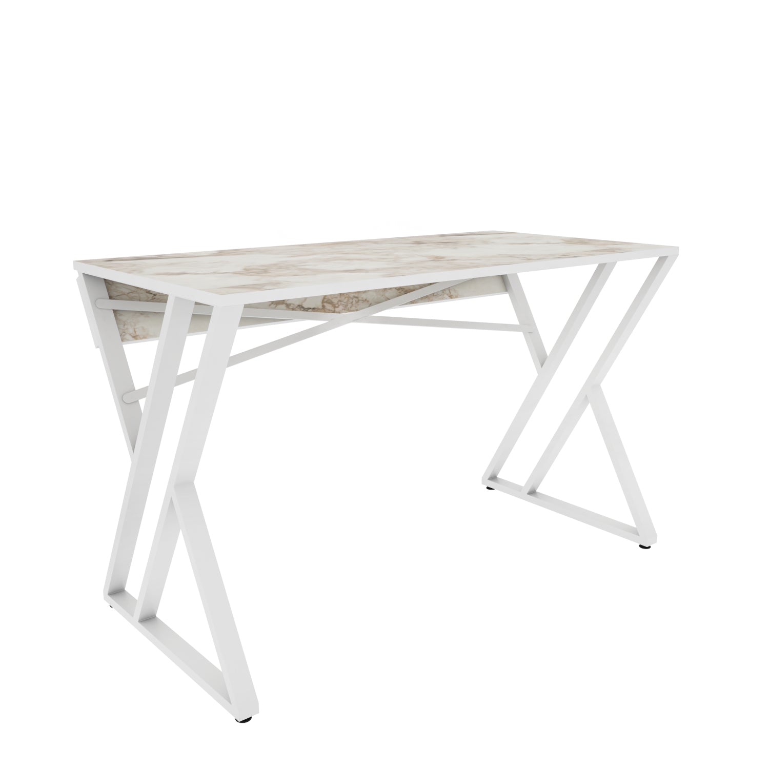 Gyza Computer Desk Ephesus White by DECOROTIKA | Souqify