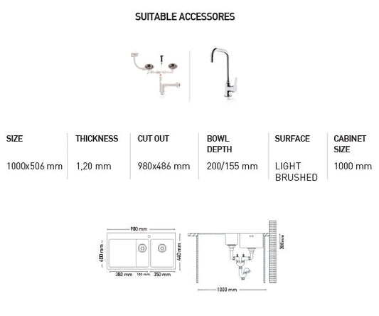 H011 HANDMADE SERIES KITCHEN SINK by Maykromluks | Souqify