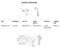 H013 HANDMADE SERIES KITCHEN SINK by Maykromluks | Souqify