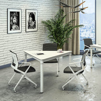 HARRIS MT LS-4-20MT Fixed-top Meeting Table by Leadcom Seating | Souqify