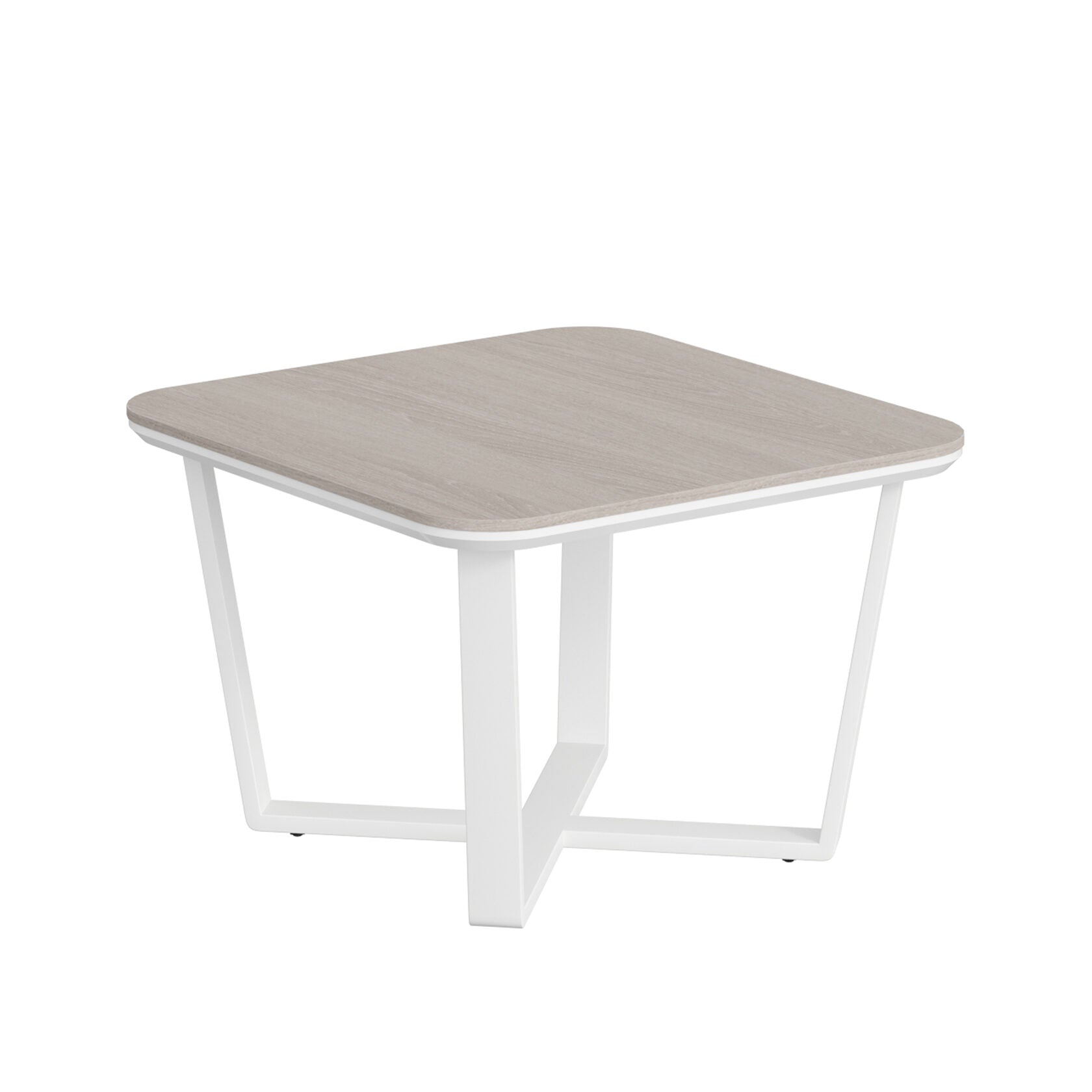 HIGH EXECUTIVE COFFEE TABLE MADE IN 12MM MDF + NATURAL OAK VENEER by Treejar | Souqify