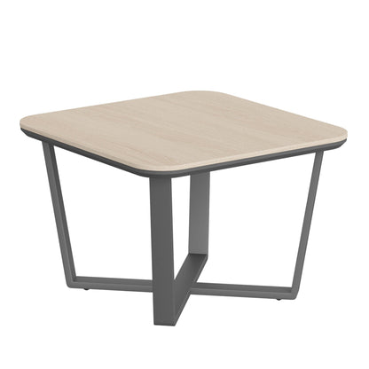 HIGH EXECUTIVE COFFEE TABLE MADE IN 12MM MDF + NATURAL OAK VENEER by Treejar | Souqify
