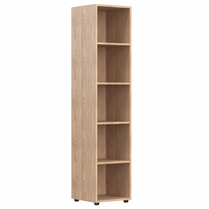 HIGH EXECUTIVE FULL HEIGHT CABINET MADE IN E1 LAMINATE CHIPBOARD WITH OPEN SHELVES by Treejar | Souqify