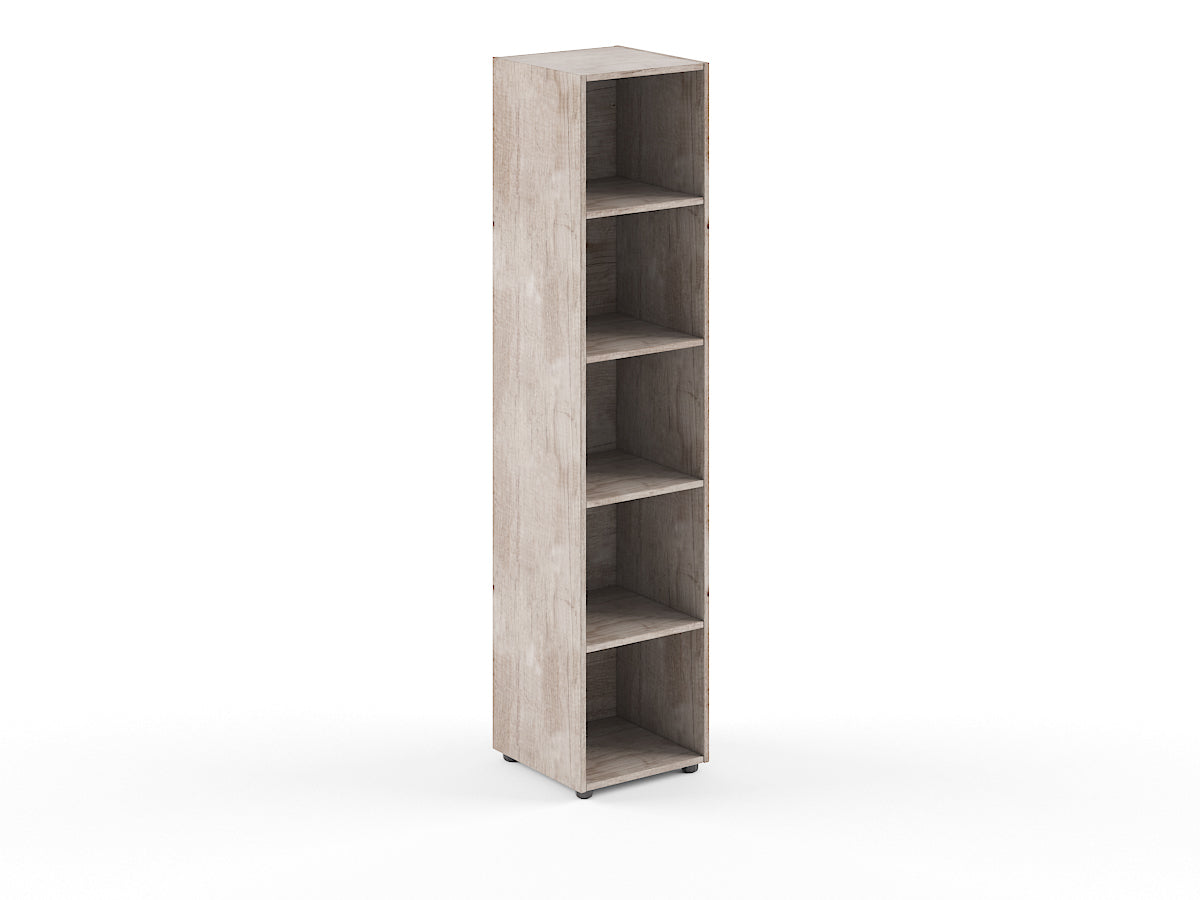 HIGH EXECUTIVE FULL HEIGHT CABINET MADE IN E1 LAMINATE CHIPBOARD WITH OPEN SHELVES by Treejar | Souqify