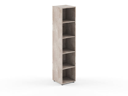 HIGH EXECUTIVE FULL HEIGHT CABINET MADE IN E1 LAMINATE CHIPBOARD WITH OPEN SHELVES by Treejar | Souqify