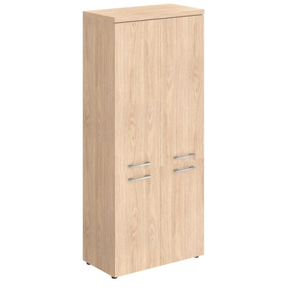 HIGH EXECUTIVE FULL HEIGHT CABINET MADE IN E1 LAMINATE CHIPBOARD WITH WOODEN SWING DOOR AND GLOSSY ACRYLIC 3D 2MM EDGES by Treejar | Souqify