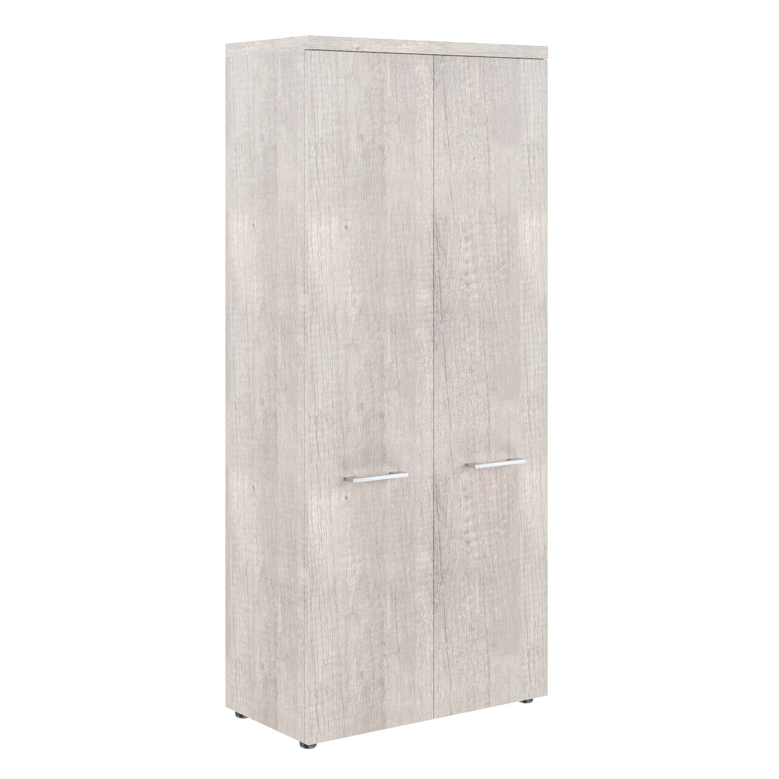 HIGH EXECUTIVE FULL HEIGHT CABINET MADE IN E1 LAMINATE CHIPBOARD WITH WOODEN SWING DOOR AND GLOSSY ACRYLIC 3D 2MM EDGES by Treejar | Souqify