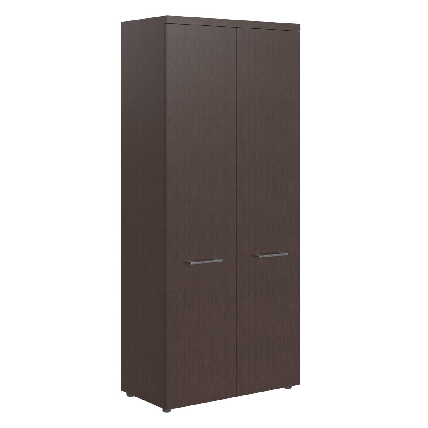 HIGH EXECUTIVE FULL HEIGHT CABINET MADE IN E1 LAMINATE CHIPBOARD WITH WOODEN SWING DOOR AND GLOSSY ACRYLIC 3D 2MM EDGES by Treejar | Souqify