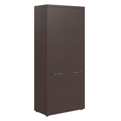 HIGH EXECUTIVE FULL HEIGHT CABINET MADE IN E1 LAMINATE CHIPBOARD WITH WOODEN SWING DOOR AND GLOSSY ACRYLIC 3D 2MM EDGES by Treejar | Souqify