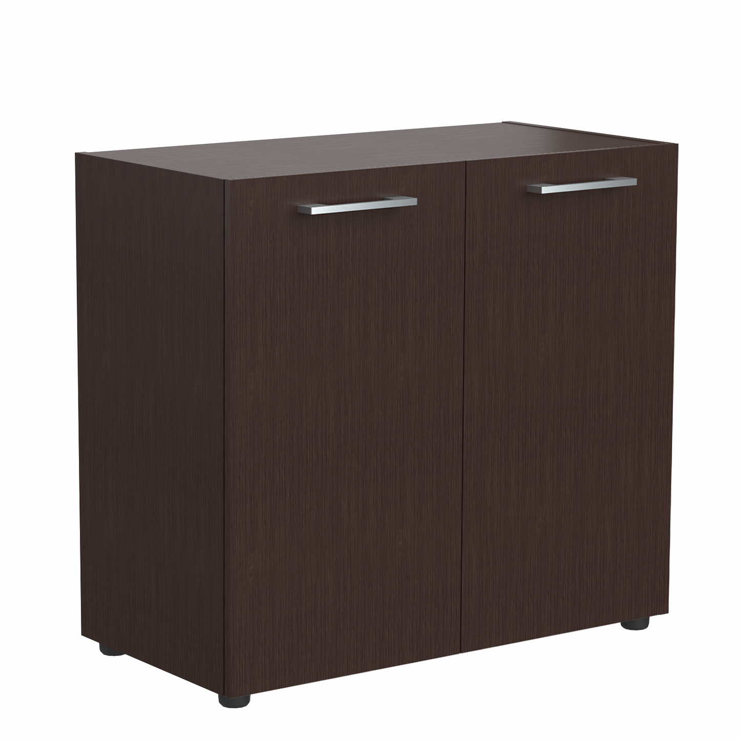 HIGH EXECUTIVE LOW HEIGHT CABINET, MADE IN E1 LAMINATE CHIPBOARD, WITH WOODEN SWING DOORS by Treejar | Souqify