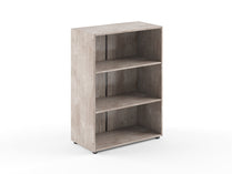 HIGH EXECUTIVE MEDIUM HEIGHT CABINET MADE IN E1 LAMINATE CHIPBOARD WITH OPEN SHELVES by Treejar | Souqify