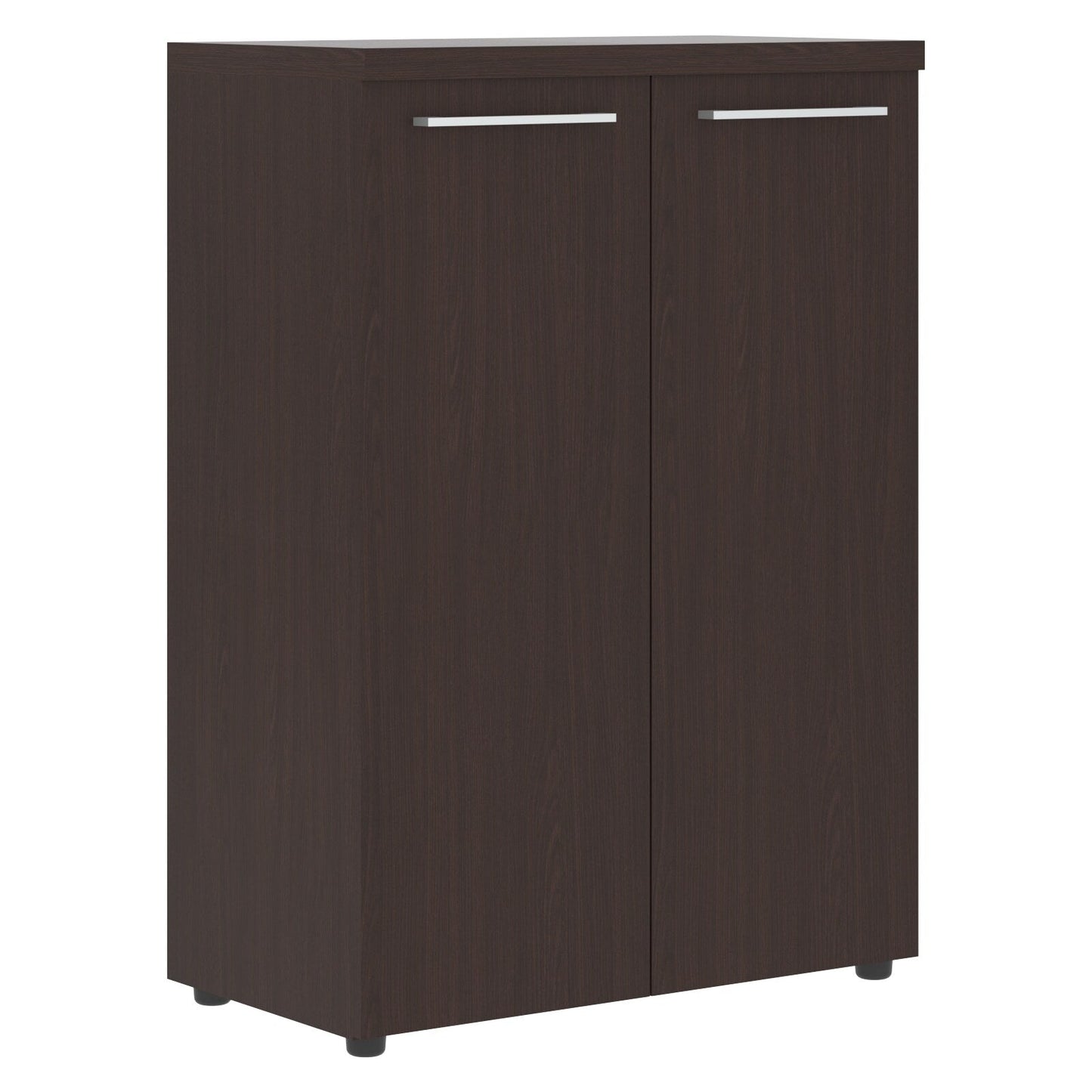 HIGH EXECUTIVE MEDIUM HEIGHT CABINET, MADE IN E1 LAMINATE CHIPBOARD, WITH SWING DOORS by Treejar | Souqify