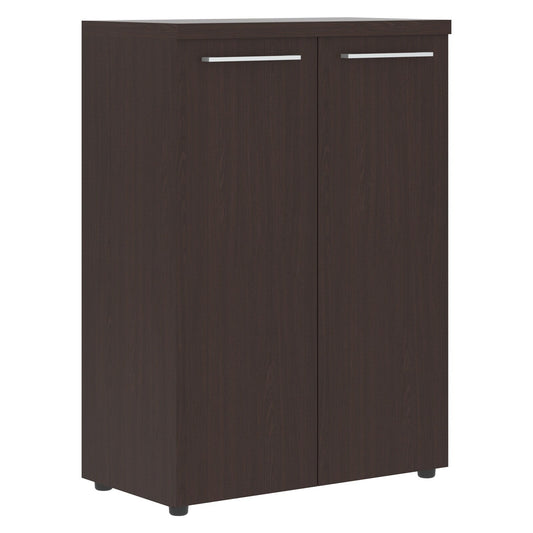 HIGH EXECUTIVE MEDIUM HEIGHT CABINET, MADE IN E1 LAMINATE CHIPBOARD, WITH SWING DOORS by Treejar | Souqify