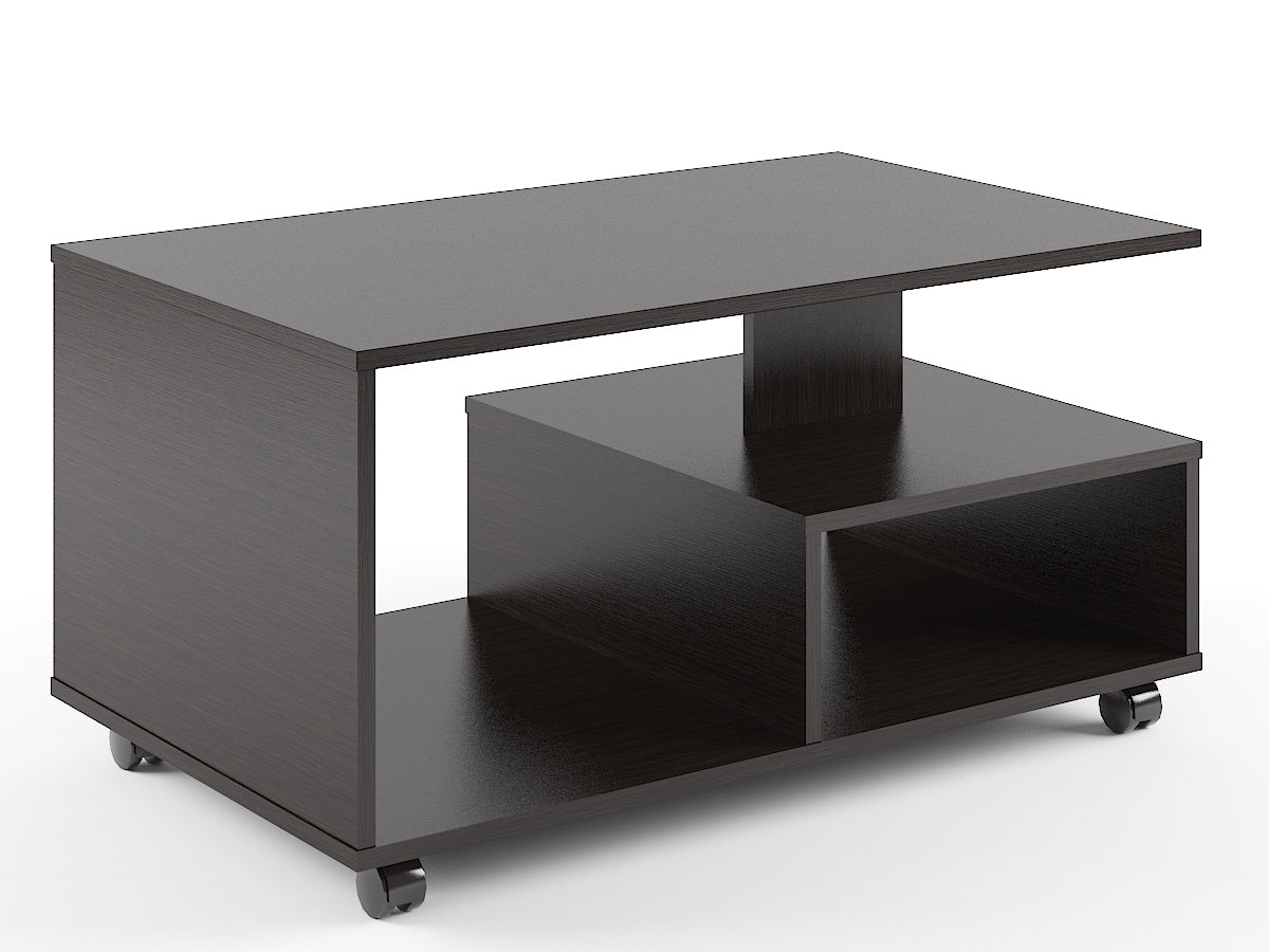 HIGH EXECUTIVE RECTANGULAR SHAPE COFFEE TABLE AND CREDENZA, MADE IN E1 LAMINATE CHIPBOPARD by Treejar | Souqify