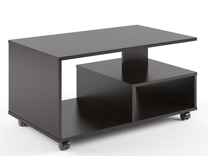 HIGH EXECUTIVE RECTANGULAR SHAPE COFFEE TABLE AND CREDENZA, MADE IN E1 LAMINATE CHIPBOPARD by Treejar | Souqify