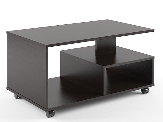 HIGH EXECUTIVE RECTANGULAR SHAPE COFFEE TABLE AND CREDENZA, MADE IN E1 LAMINATE CHIPBOPARD by Treejar | Souqify