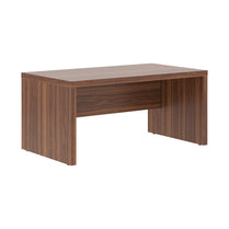 HIGH EXECUTIVE RECTANGULAR SHAPE DESK, MADE IN E1 LAMINATE CHIPBOARD, WITH WOODEN MODESTY PANEL AND LEGS by Treejar | Souqify