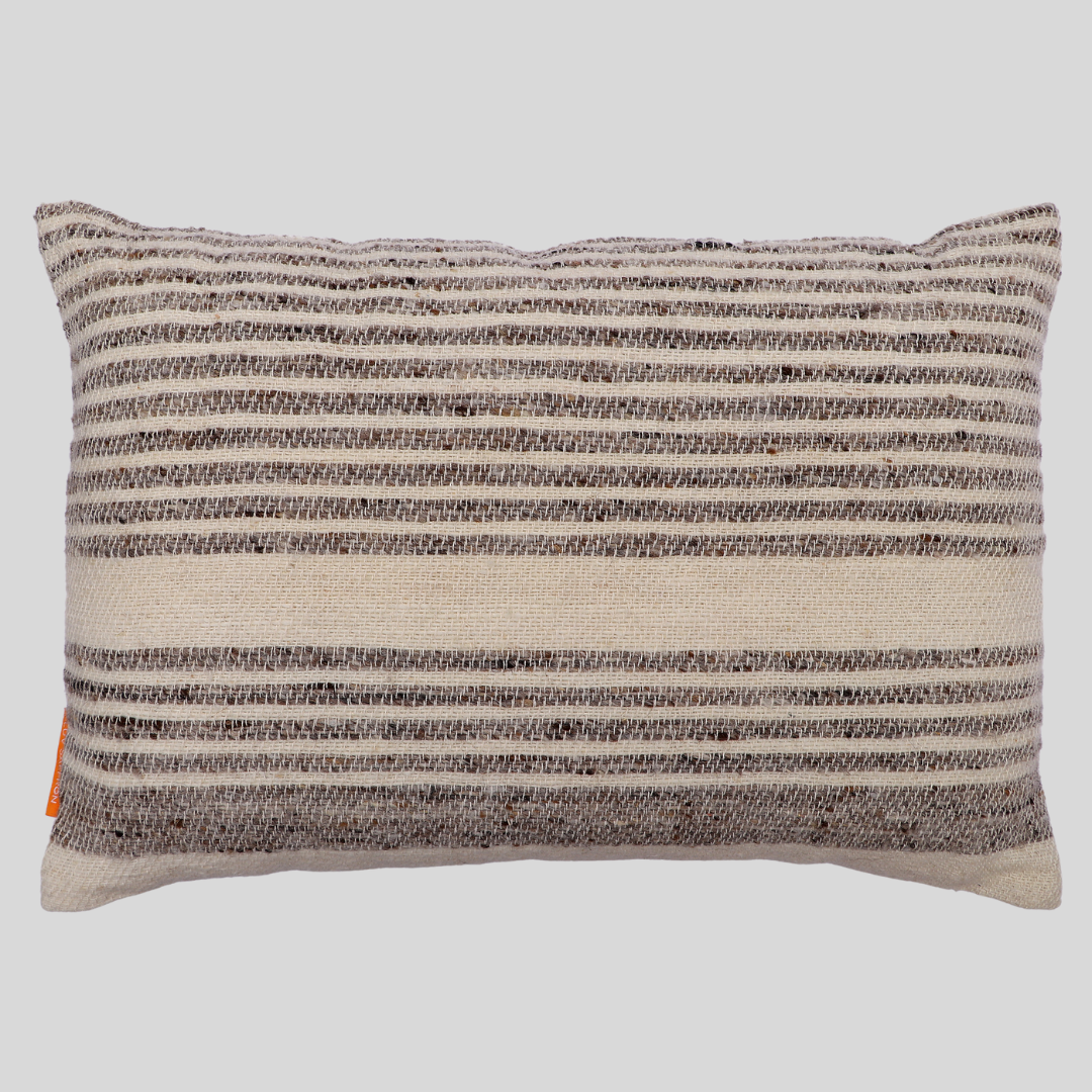 Horizon Stripe Handwoven Cushion Covers 40 x 60 cm by Luv Saffron | Souqify