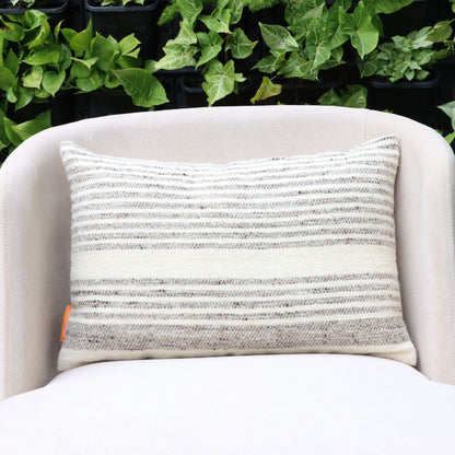 Horizon Stripe Handwoven Cushion Covers 40 x 60 cm by Luv Saffron | Souqify