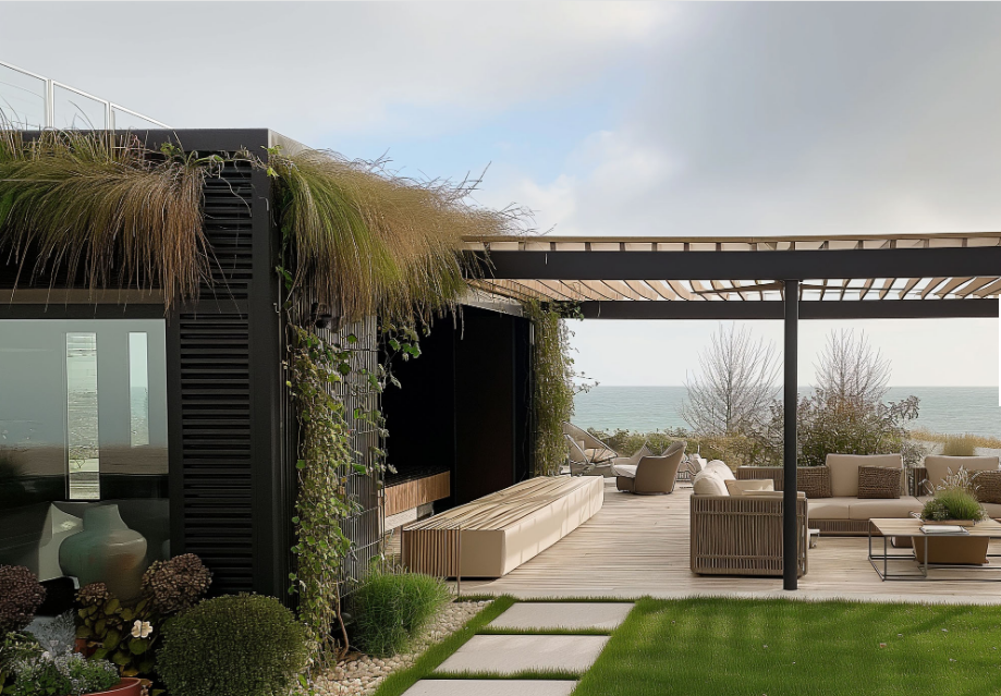Hotel outdoor terrace by MANSIO | Souqify