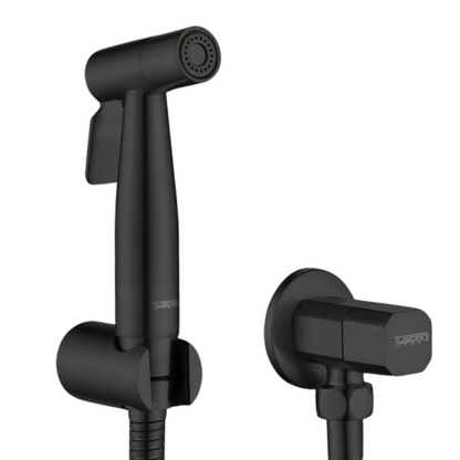 HS40 - Steel Series - Bidet Set & Angle Valve by TUSCANI | Souqify