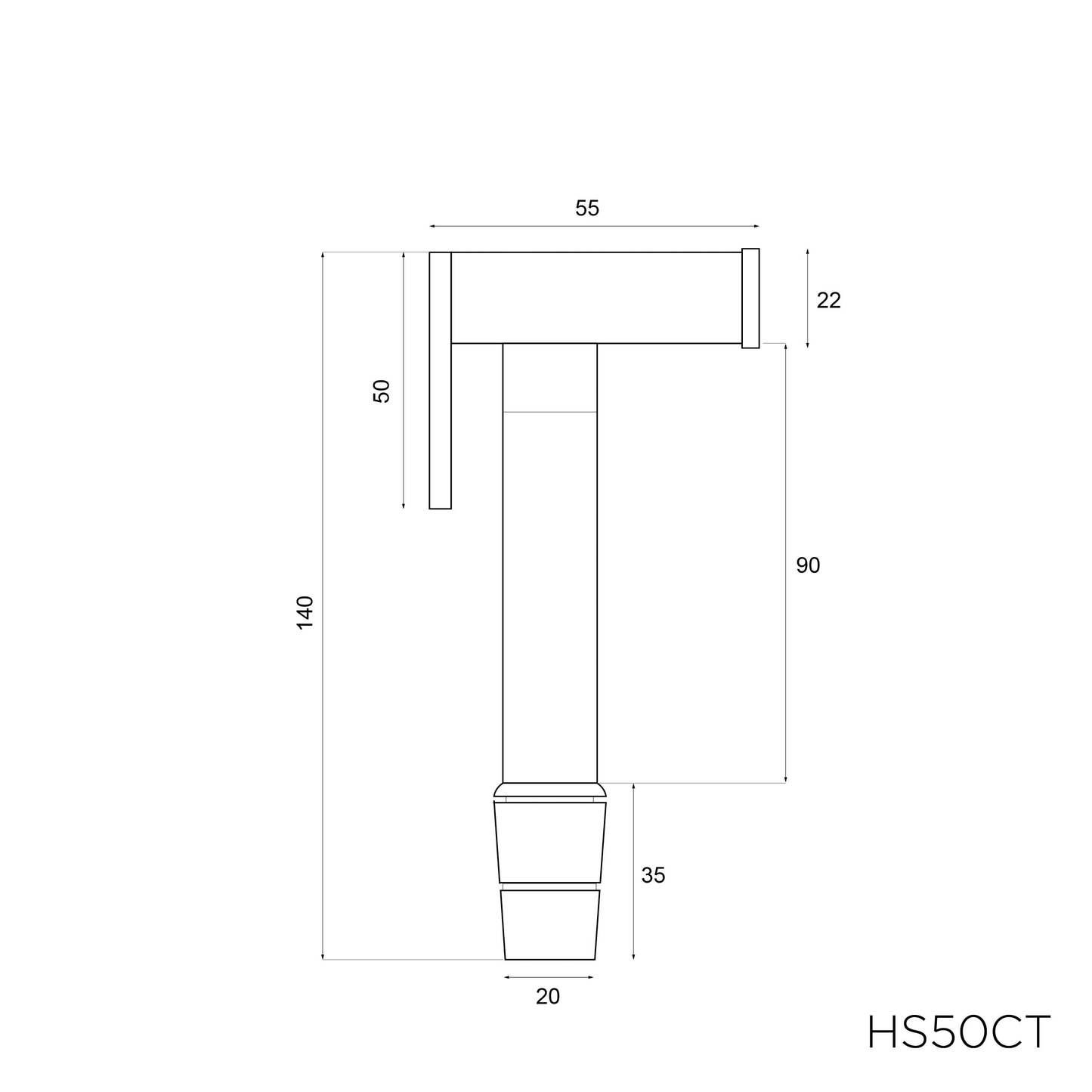 HS50CT - Haviq Series - Bidet Set by TUSCANI | Souqify