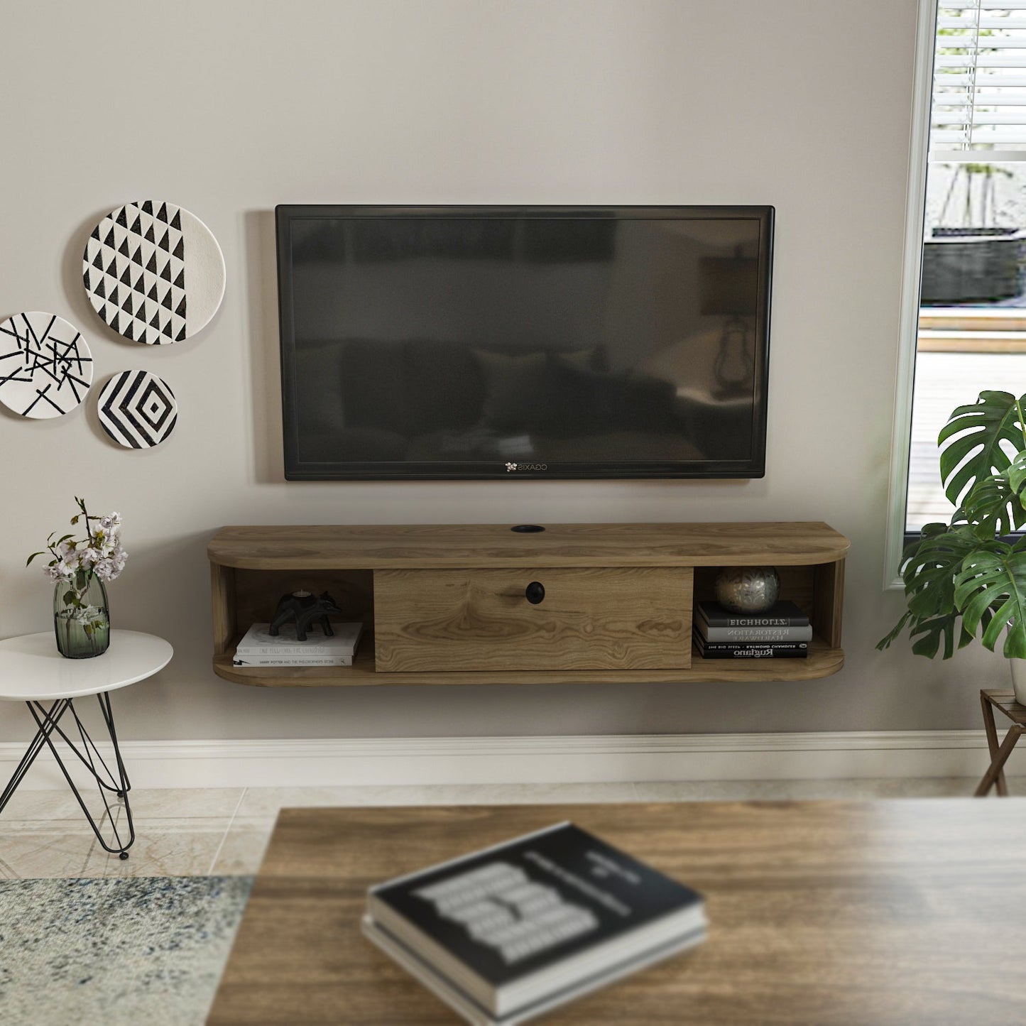 Ibarra 120 cm Asma TV Unit Ud by DECOROTIKA | Souqify