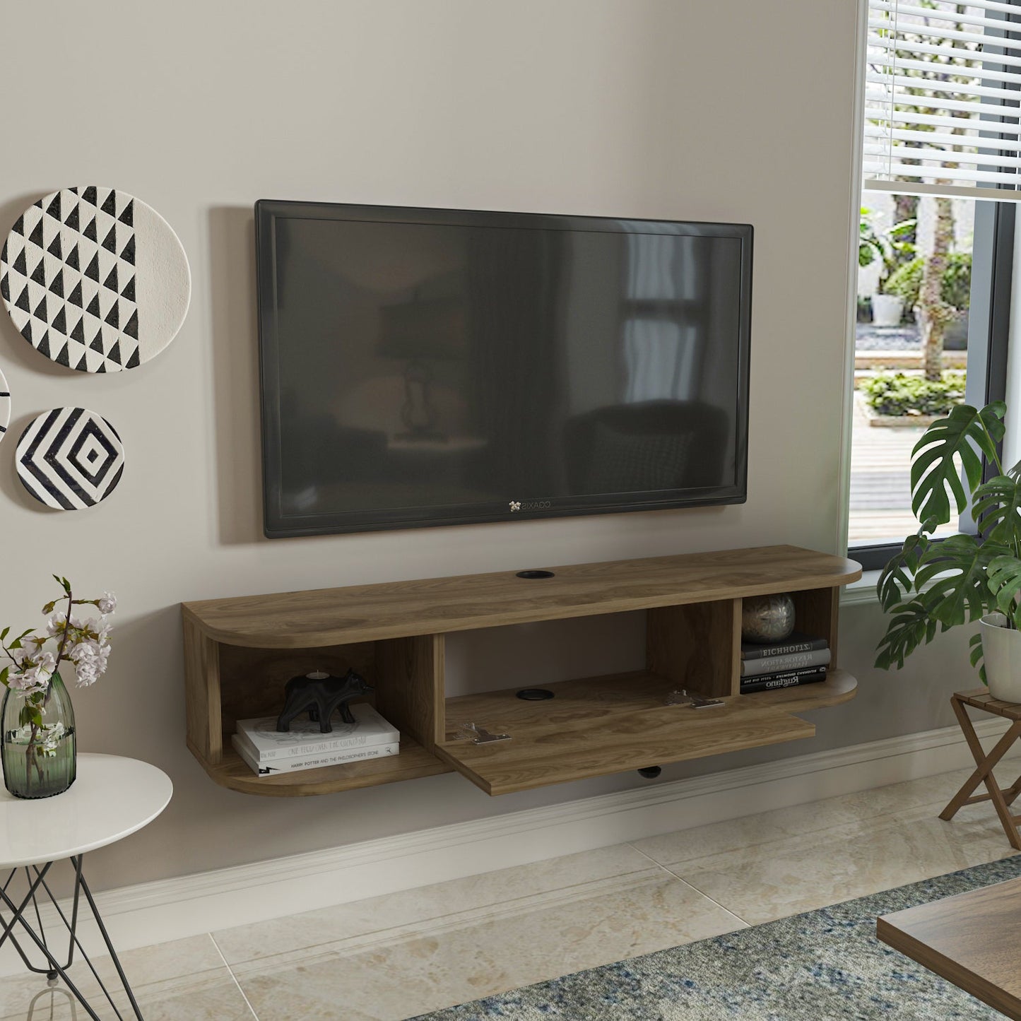 Ibarra 120 cm Asma TV Unit Ud by DECOROTIKA | Souqify