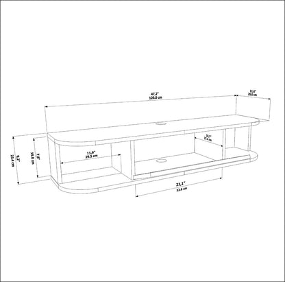 Ibarra 120 cm Asma TV Unit Ud by DECOROTIKA | Souqify
