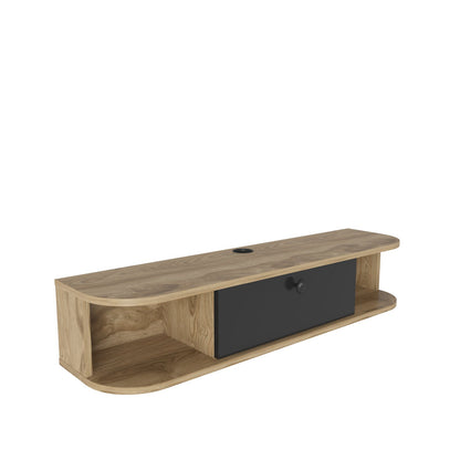 Ibarra 120 cm Asma TV Unit Ud Siyah by DECOROTIKA | Souqify