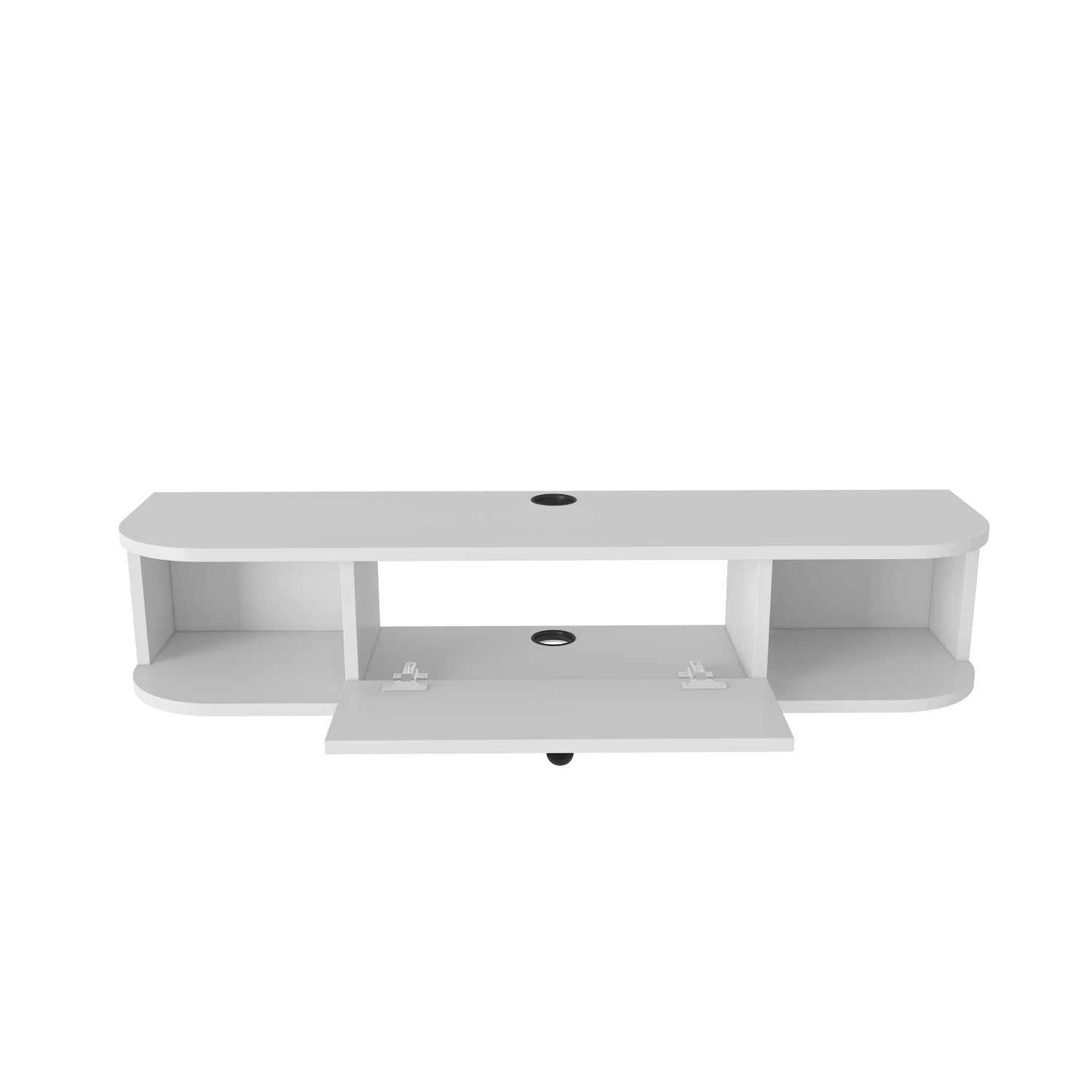 Ibarra 120 cm Asma TV Unit White by DECOROTIKA | Souqify